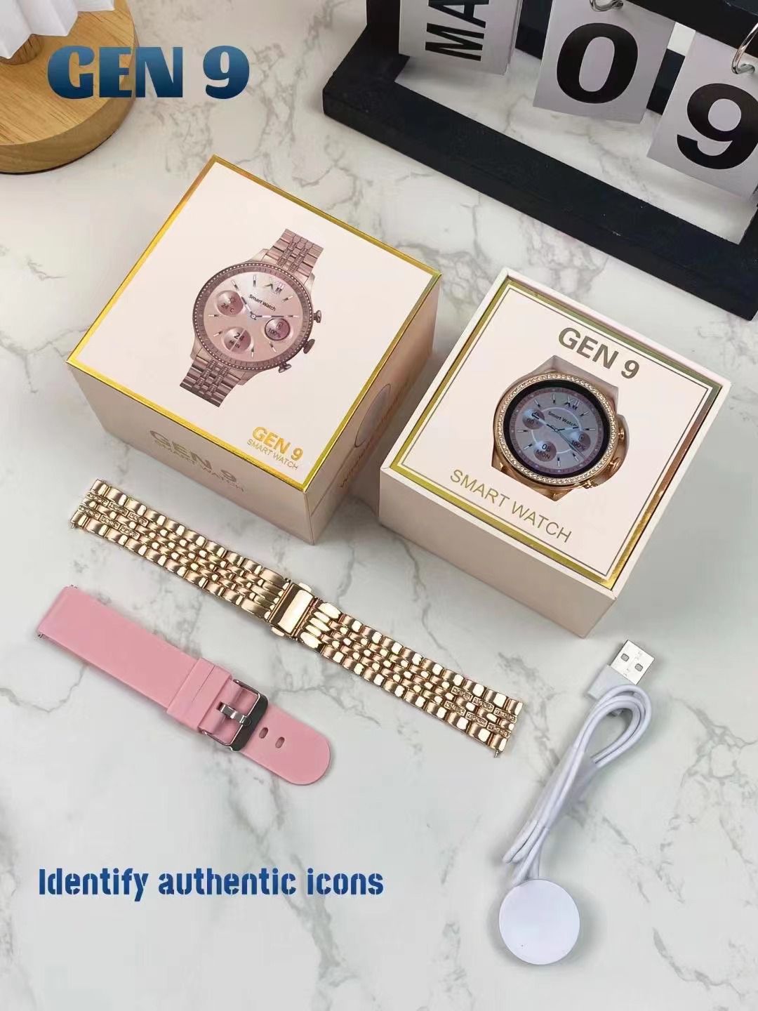 Ladies Smart Watch Gen 9 Advanced Features Stunning Style