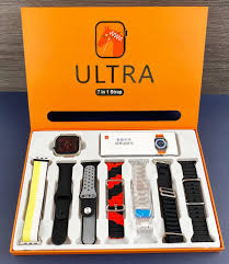 Ultra 7 In 1 Strap Smart Watch 2.01 Infinite Display